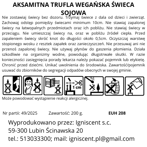 CLP aksamitna trufla