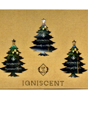 Świąteczny zestaw świec sojowych zapachowych