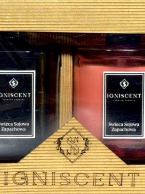 Zestaw prezentowy, świece sojowe, kolorowe, piękny zestaw dla niej na prezent