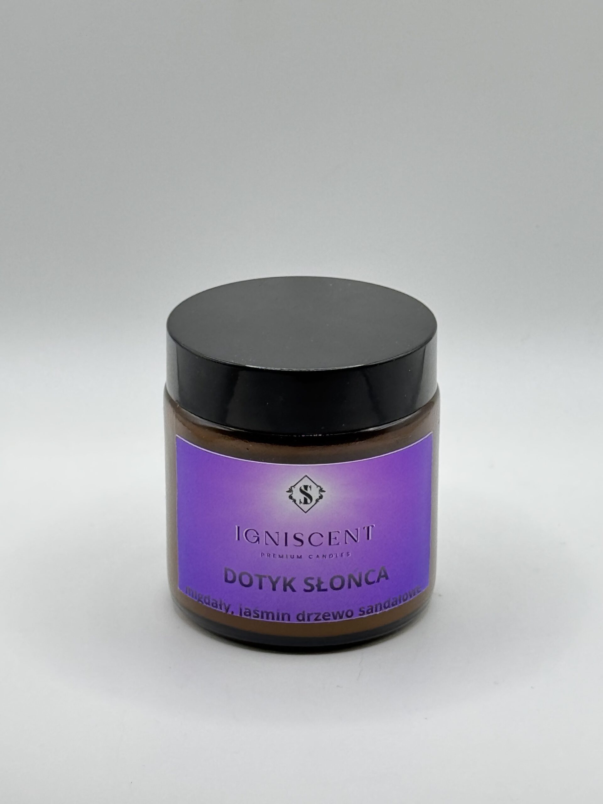 Świeca sojowa zapachowa Dotyk słońca. Świeca 120 ml