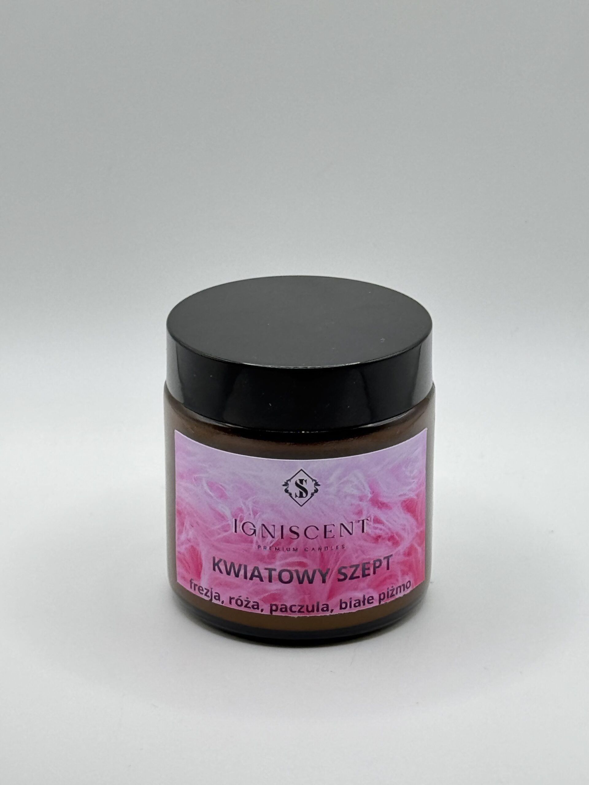 Kwiatowy szept świeca sojowa zapachowa słoiczek 120 ml