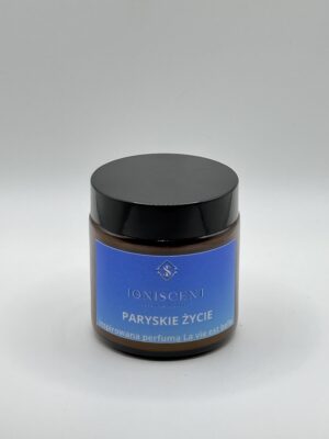 Paryskie życie świeca sojowa zapachowa 120 ml Mała świeca sojowa zapachowa