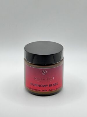 Świeca sojowa zapachowa Rubinowy blask