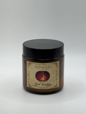 Świeca sojowa zapachowa eliksir pożądania 120 ml. Świeca w słoiczku