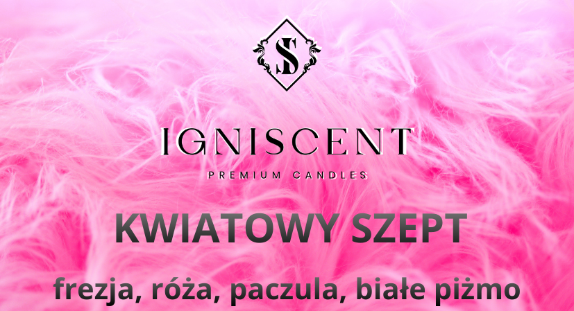 Kwiatowy szept świeca sojowa zapachowa słoiczek 120 ml