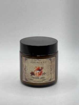 Świeca sojowa zapachowa pieczone jabłko 120 ml Świeca w brązowym słoiczku